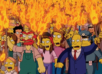 Angry conservatives prepare to attend their local town hall meeting.