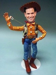 Rubio as Woody